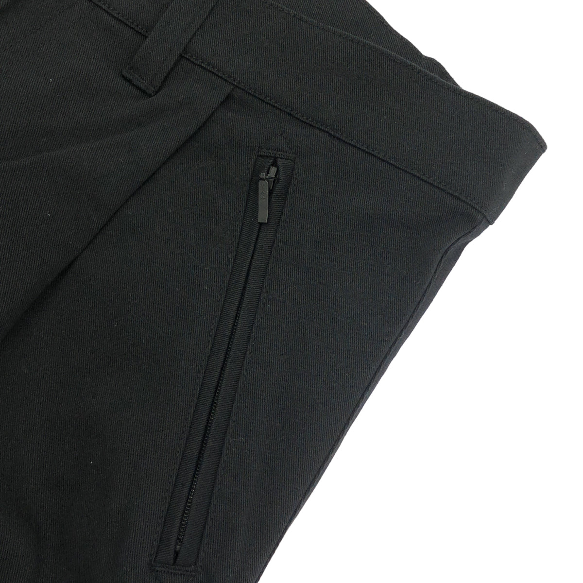 KADOYA カドヤ ブラック CORSA SLIM CHINO-LD/ホワイトロゴパッチ チノパンツ ボトムス