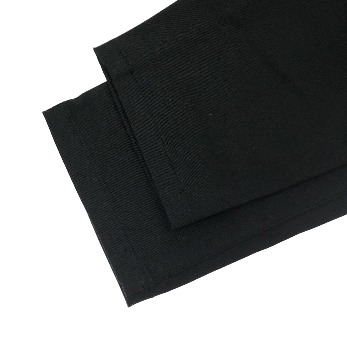 KADOYA カドヤ ブラック CORSA SLIM CHINO-LD/ホワイトロゴパッチ チノパンツ ボトムス