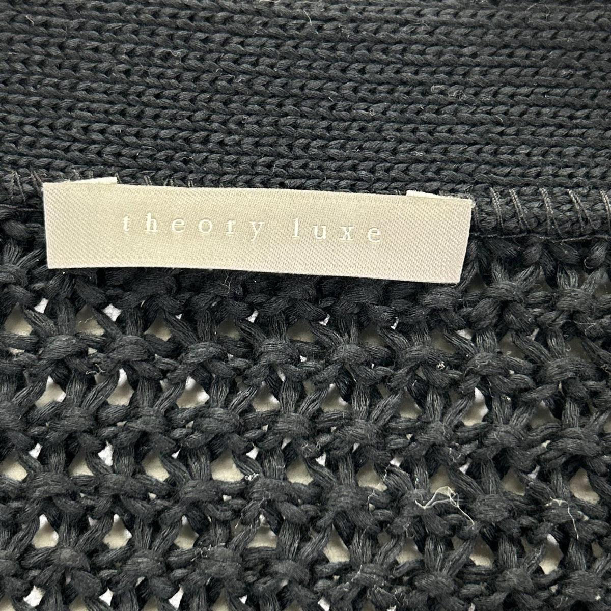 theory luxe セオリーリュクス 26SS 03-6103750 ブラック Coppel Kerry リリーヤーンニットジャケット/カーディガン ジャケット