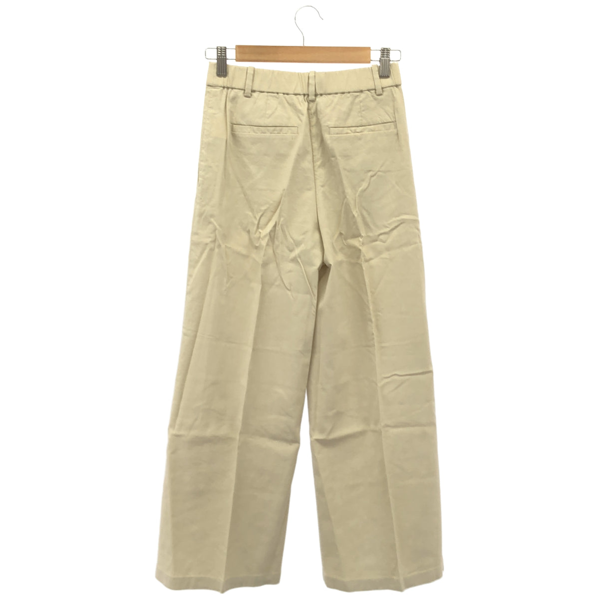 theory luxe セオリーリュクス 26SS 03-6206400 ベージュ リネンブレンドワイドパンツ -Kayden-Lush Linen ボトムス