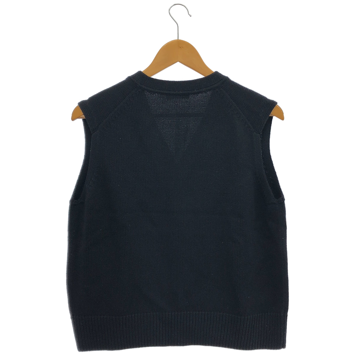 theory luxe セオリーリュクス 26SS 03-6101741 ブラック ウール混 ボタンニットベスト/AUSTIN CIARA SWEATER トップス
