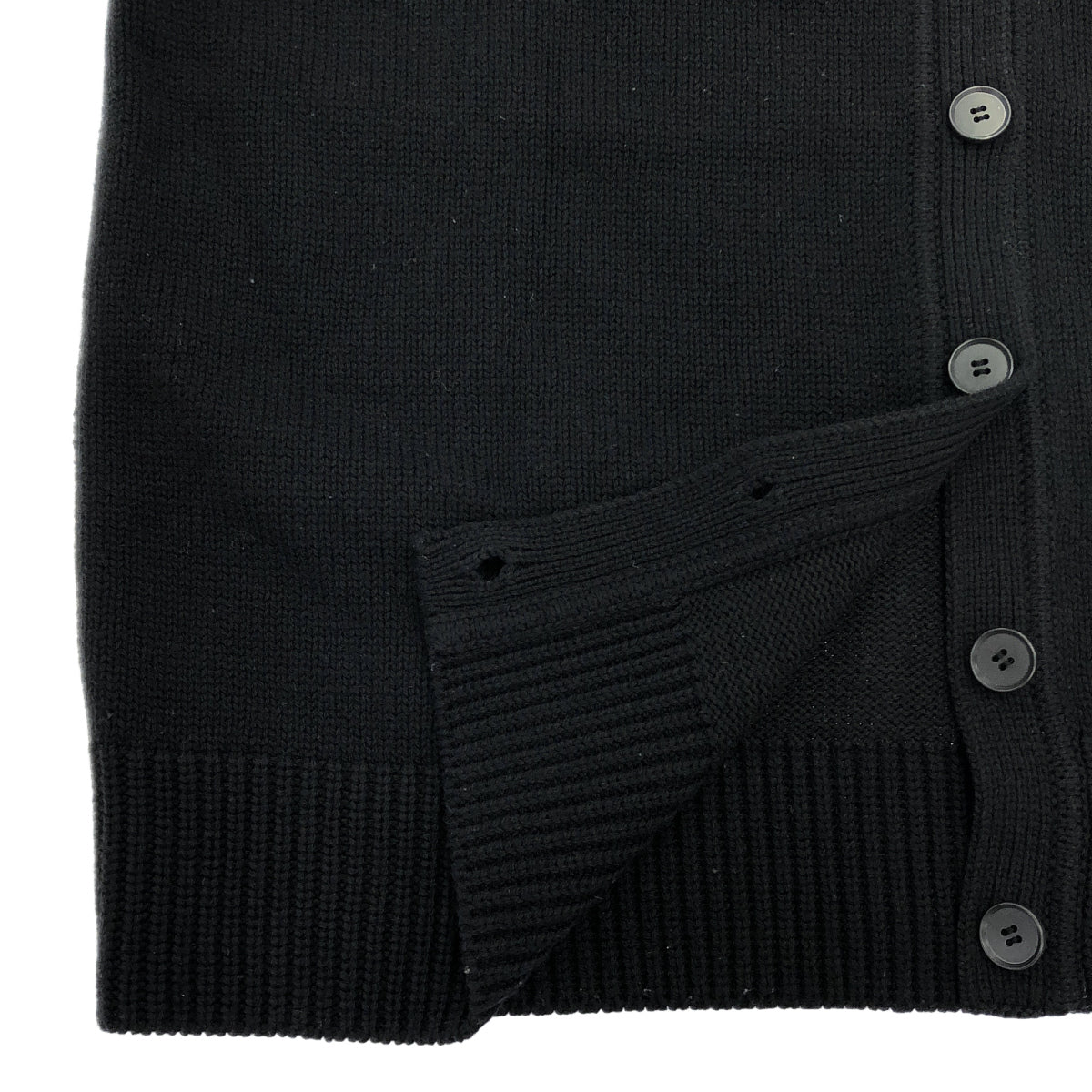 theory luxe セオリーリュクス 26SS 03-6101741 ブラック ウール混 ボタンニットベスト/AUSTIN CIARA SWEATER トップス