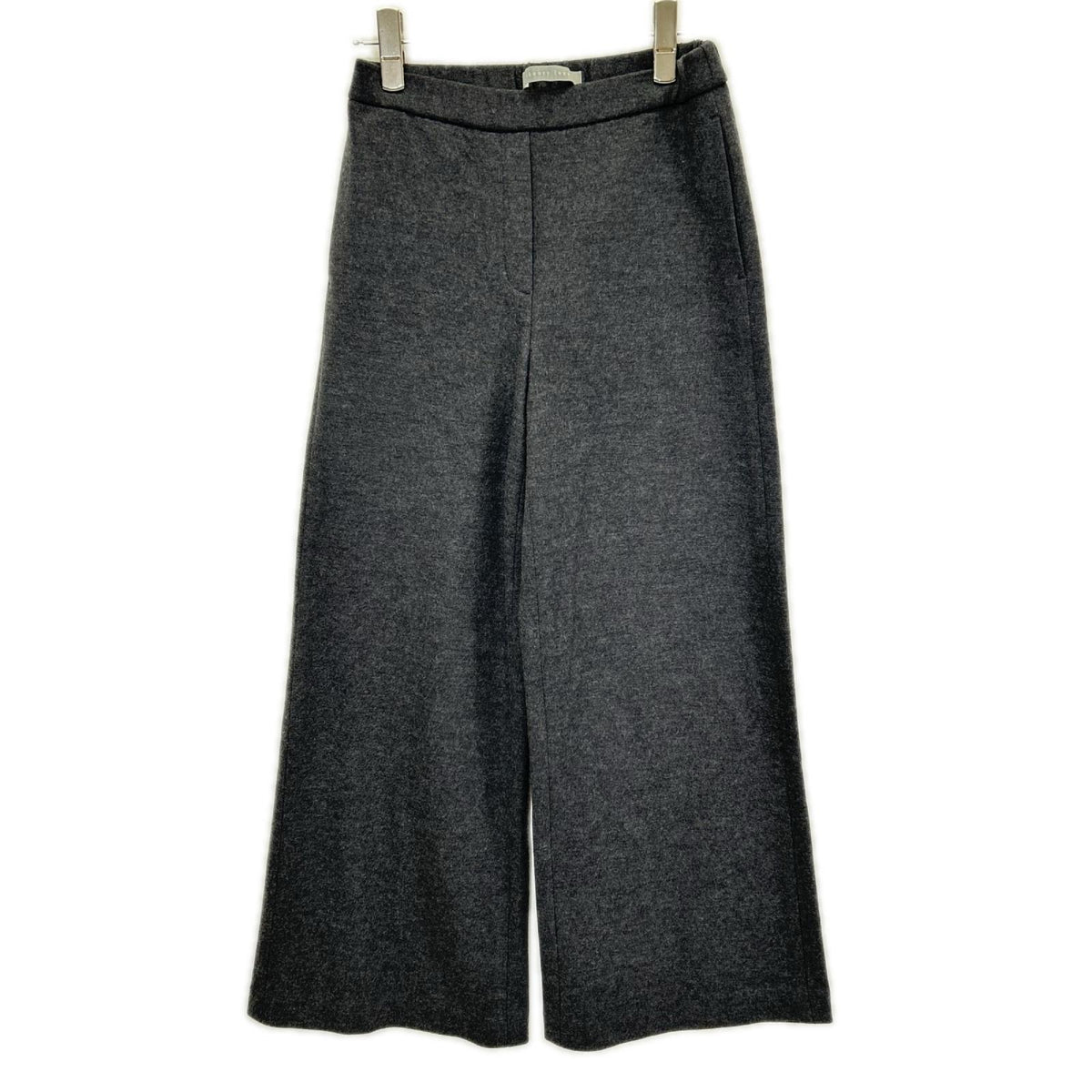 theory luxe セオリーリュクス 25AW 03-5406401 グレー ウールジャージーワイドパンツ-Penny-Dahlia Jersey ボトムス