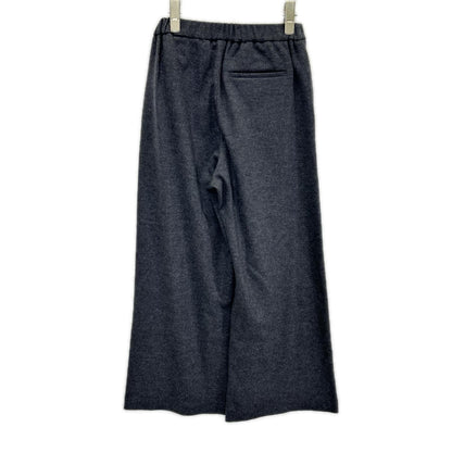 theory luxe セオリーリュクス 25AW 03-5406401 グレー ウールジャージーワイドパンツ-Penny-Dahlia Jersey ボトムス