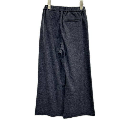 theory luxe セオリーリュクス 25AW 03-5406401 グレー ウールジャージーワイドパンツ-Penny-Dahlia Jersey ボトムス