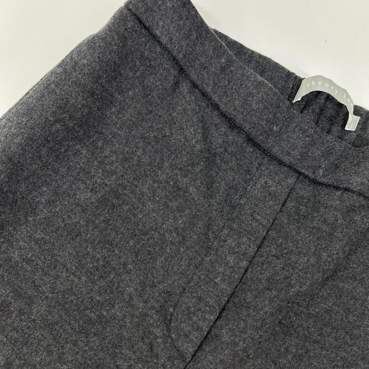 theory luxe セオリーリュクス 25AW 03-5406401 グレー ウールジャージーワイドパンツ-Penny-Dahlia Jersey ボトムス