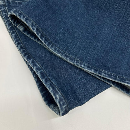 theory luxe セオリーリュクス 24AW 03-4306410 ブルー コットン混 ジップフライ ワイドストレートデニムパンツ ボトムス