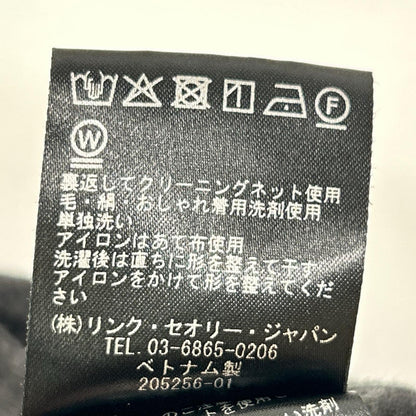 theory luxe セオリーリュクス 24AW 03-4406003 グレー ウール ドローストリング イージーテーパードパンツ ボトムス