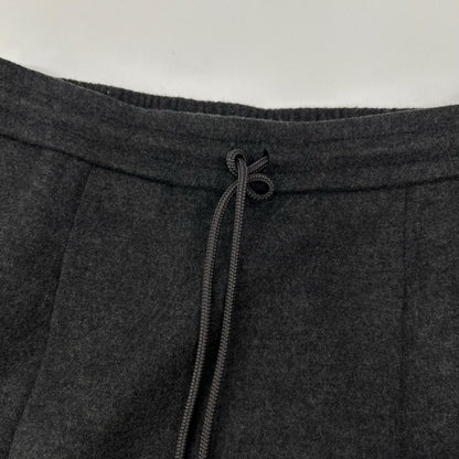 theory luxe セオリーリュクス 24AW 03-4406003 グレー ウール ドローストリング イージーテーパードパンツ ボトムス