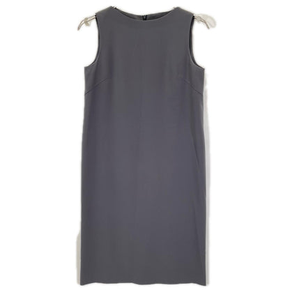 theory luxe セオリーリュクス 03-3205505 グレー ポリエステル バックスリット ノースリーブワンピース ワンピース