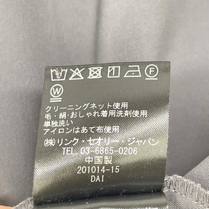 theory luxe セオリーリュクス 03-3205505 グレー ポリエステル バックスリット ノースリーブワンピース ワンピース
