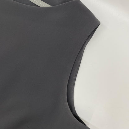 theory luxe セオリーリュクス 03-3205505 グレー ポリエステル バックスリット ノースリーブワンピース ワンピース