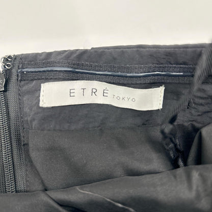 ETRE TOKYO エトレトウキョウ ブラック ナイロンワッシャーベアドレス ワンピース