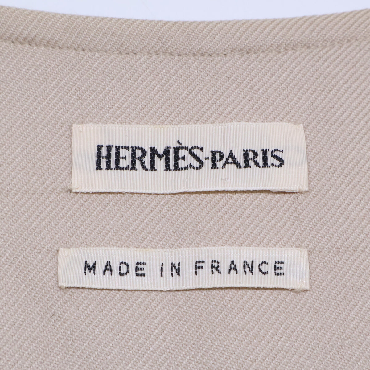 HERMES エルメス マルジェラ期 カシミヤ ベルト付 ロングジレ コート