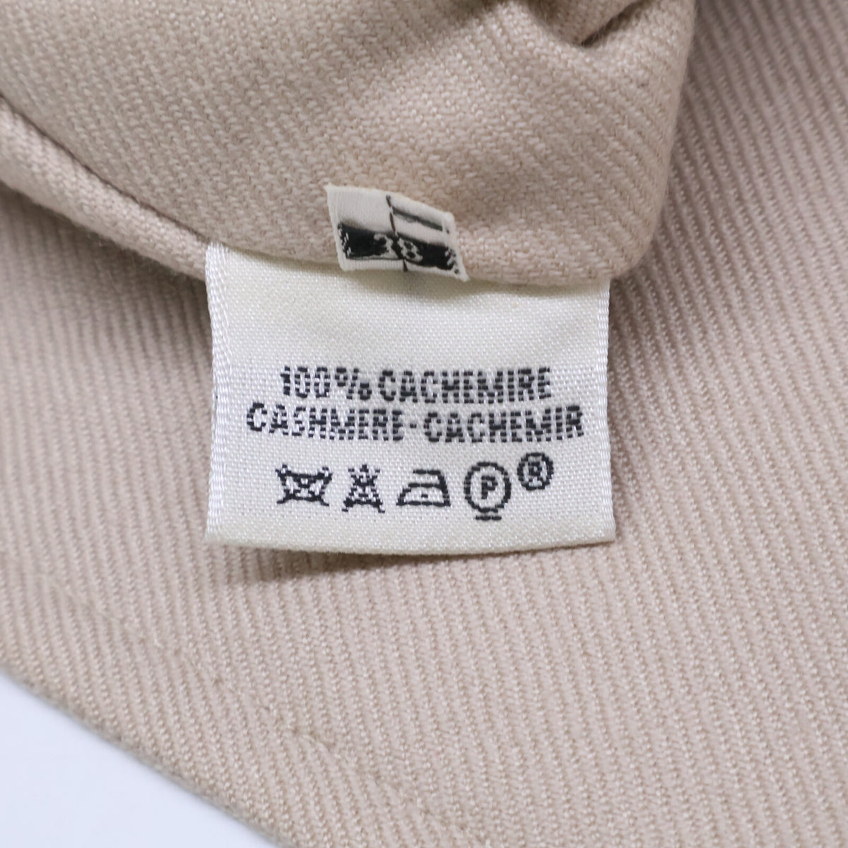 HERMES エルメス マルジェラ期 カシミヤ ベルト付 ロングジレ コート
