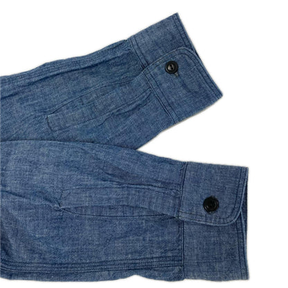 RRL ダブルアールエル ライトブルー コットン100 ロングスリーブ ボタンシャツ トップス