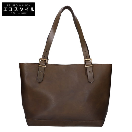 BASCO バスコ LEATHER TRAVEL TOTE BAG - LARGE レザー トラベル トートバッグ