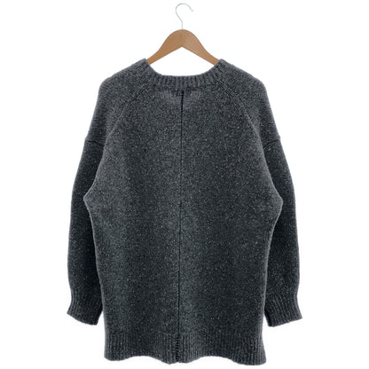 CLANE クラネ 15106-2112 グレー OVER V NECK KNIT TOPS トップス