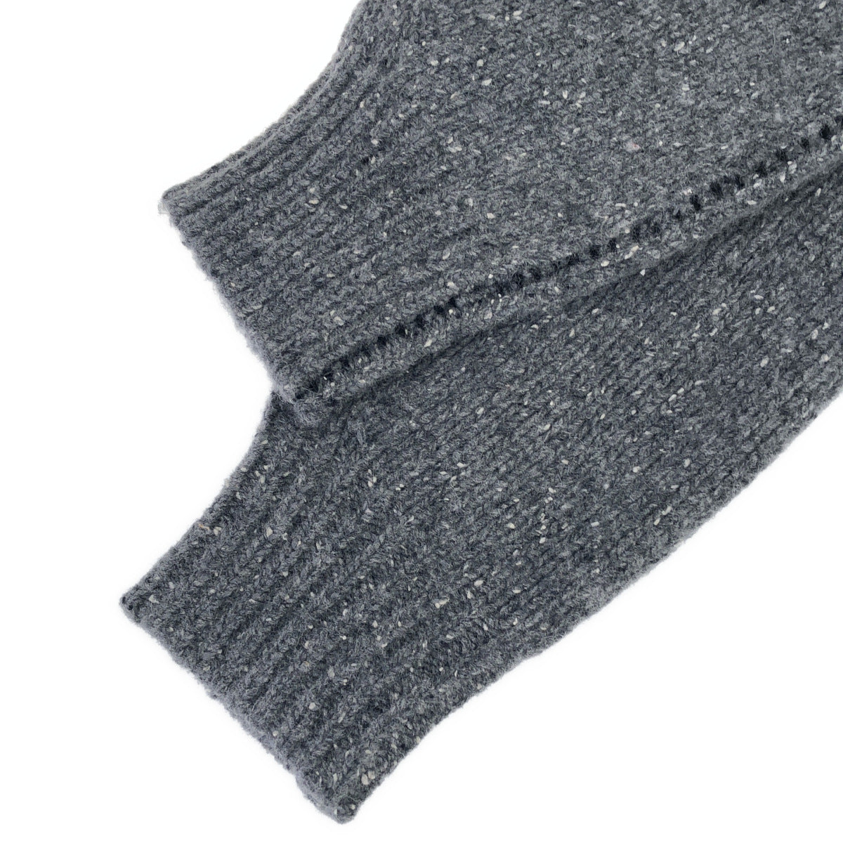 CLANE クラネ 15106-2112 グレー OVER V NECK KNIT TOPS トップス