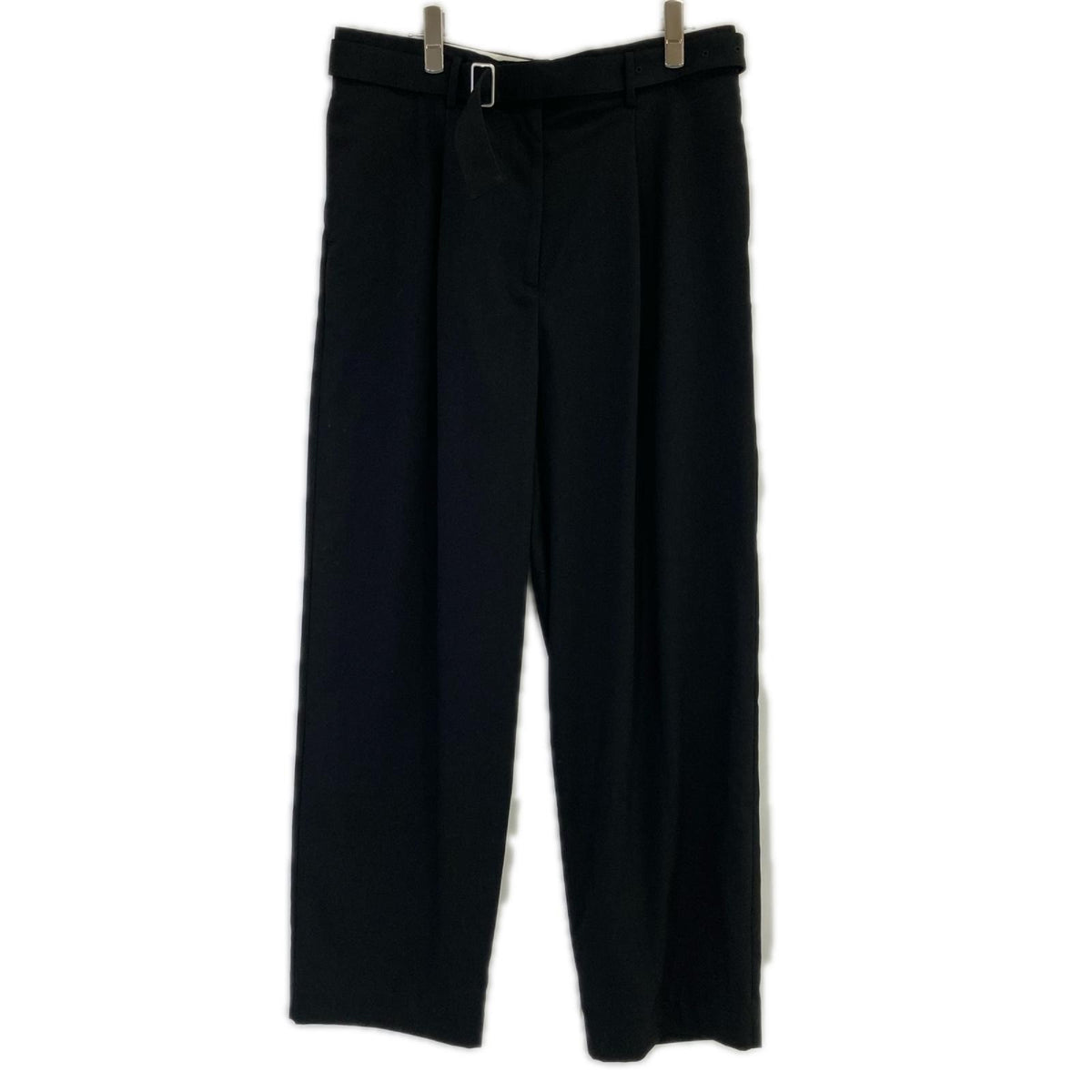 CLANE クラネ 18110-7182 ブラック WAIST BELT DAD PANTS ボトムス