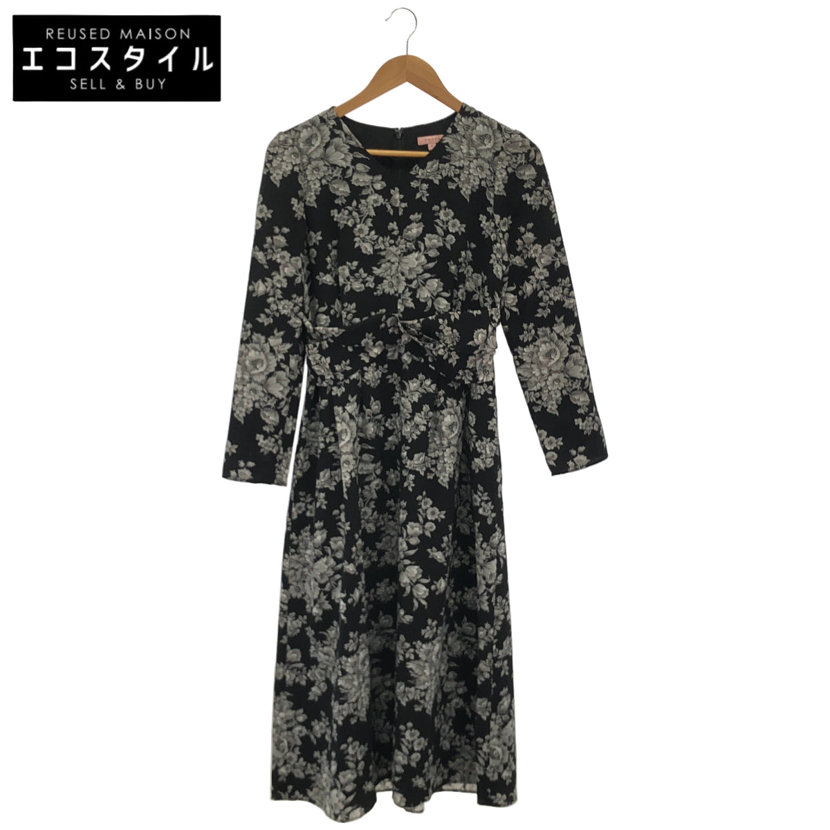 TOCCA トッカ ブラック 【洗える!】PEONY ドレス トップス