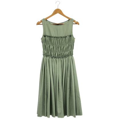 FOXEY NEW YORK フォクシーニューヨーク 40739 ミントグリーン ポリエステル スプリングピクニックドレスワンピース トップス
