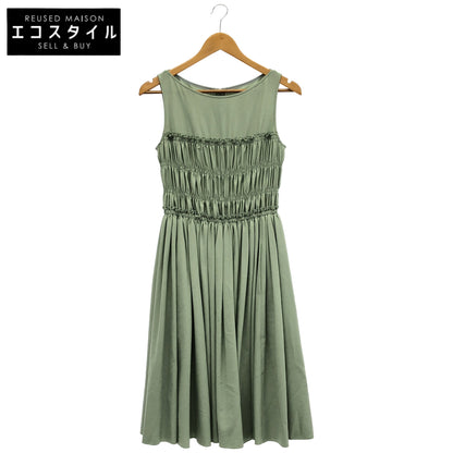 FOXEY NEW YORK フォクシーニューヨーク 40739 ミントグリーン ポリエステル スプリングピクニックドレスワンピース トップス