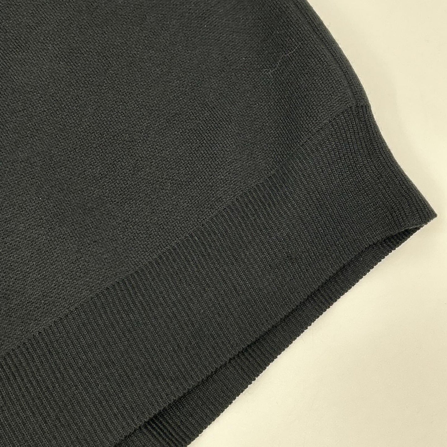 BALENCIAGA バレンシアガ 23年製 747940 ブラック クルーネック長袖ニットトップス トップス