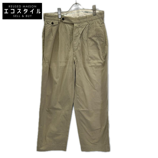 A.PRESSE アプレッセ 24SAP-04-16H エクリュ コットン ニドムバイオ加工 Type.2 Melange Gabardine Trousers ボトムス