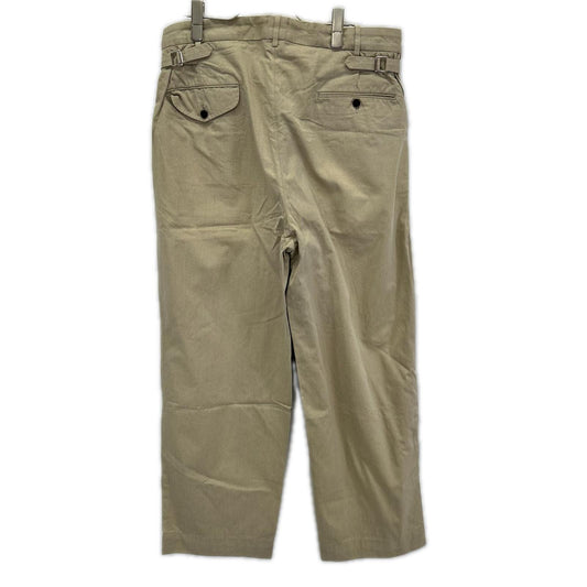 A.PRESSE アプレッセ 24SAP-04-16H エクリュ コットン ニドムバイオ加工 Type.2 Melange Gabardine Trousers ボトムス