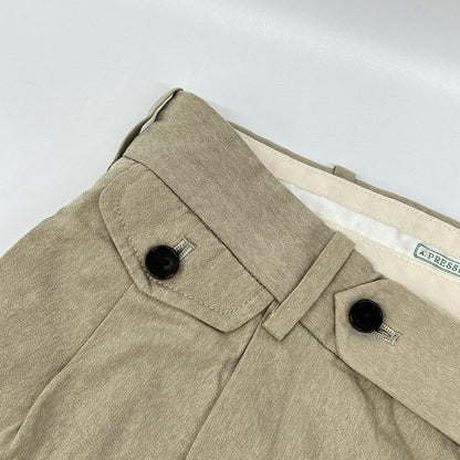 A.PRESSE アプレッセ 24SAP-04-16H エクリュ コットン ニドムバイオ加工 Type.2 Melange Gabardine Trousers ボトムス
