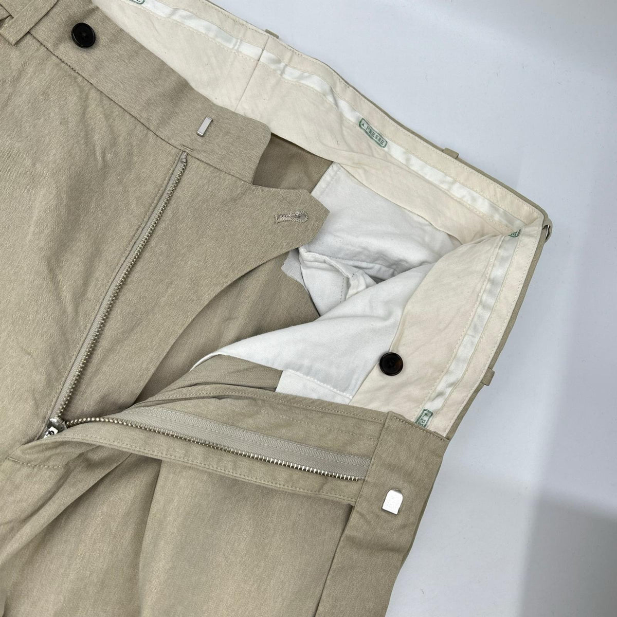 A.PRESSE アプレッセ 24SAP-04-16H エクリュ コットン ニドムバイオ加工 Type.2 Melange Gabardine Trousers ボトムス