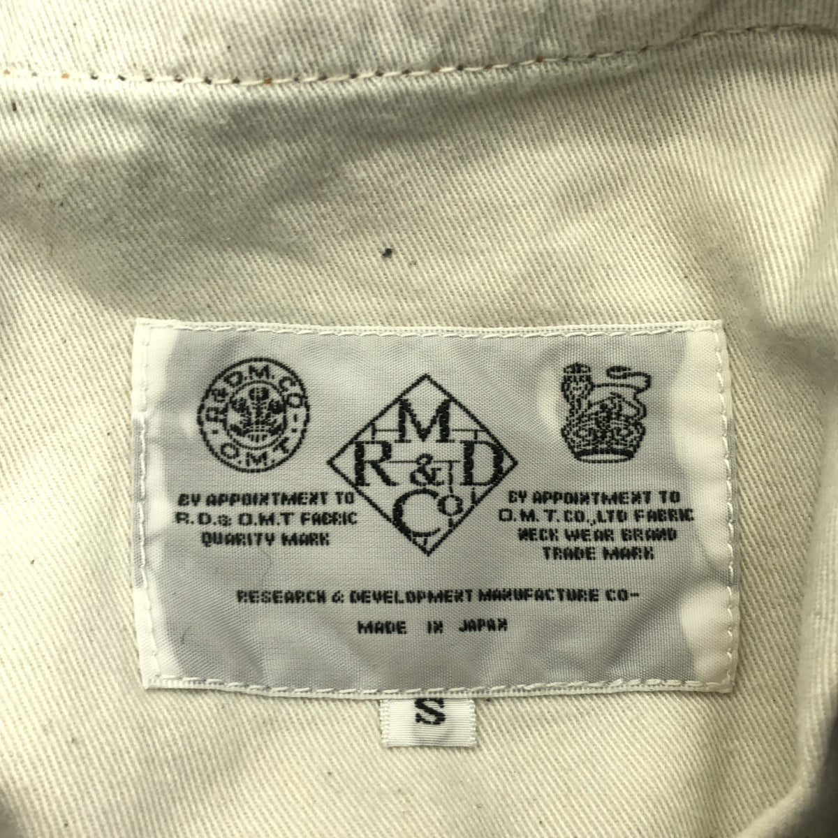 OLDMAN'S TAILOR オールドマンズテーラー インディゴブルー ボタンフライ デニムパンツ ボトムス