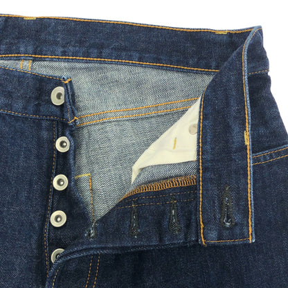 OLDMAN'S TAILOR オールドマンズテーラー インディゴブルー ボタンフライ デニムパンツ ボトムス