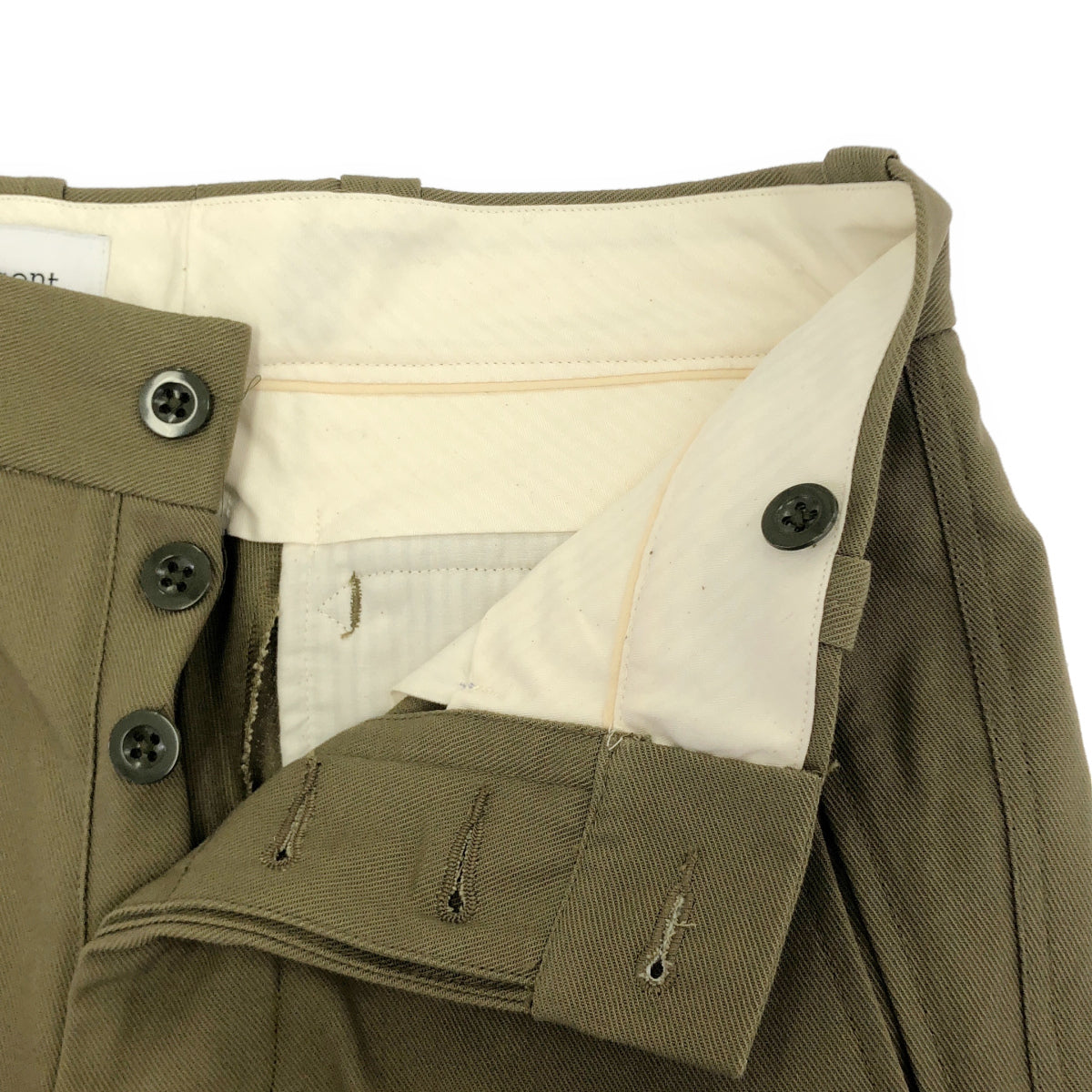 TANGENT タンジェント Tan-06N-P-21105 カーキ PIERRE / ピエール M47 カーゴパンツ ボトムス