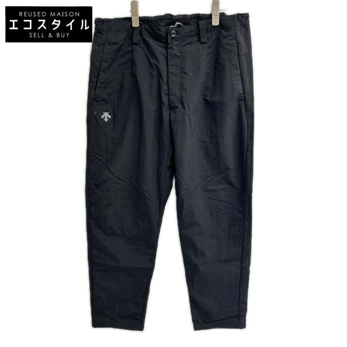 DESCENTE デサント ブラック ナイロン ALLTERRAIN81/オルテライン パンツ ボトムス