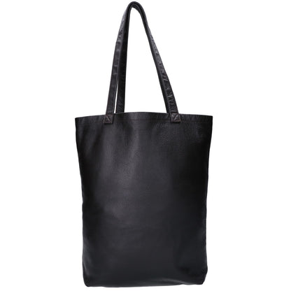 Hender Scheme エンダースキーマ ブラック カウレザー COW BAG M/カウバッグM トートバッグ