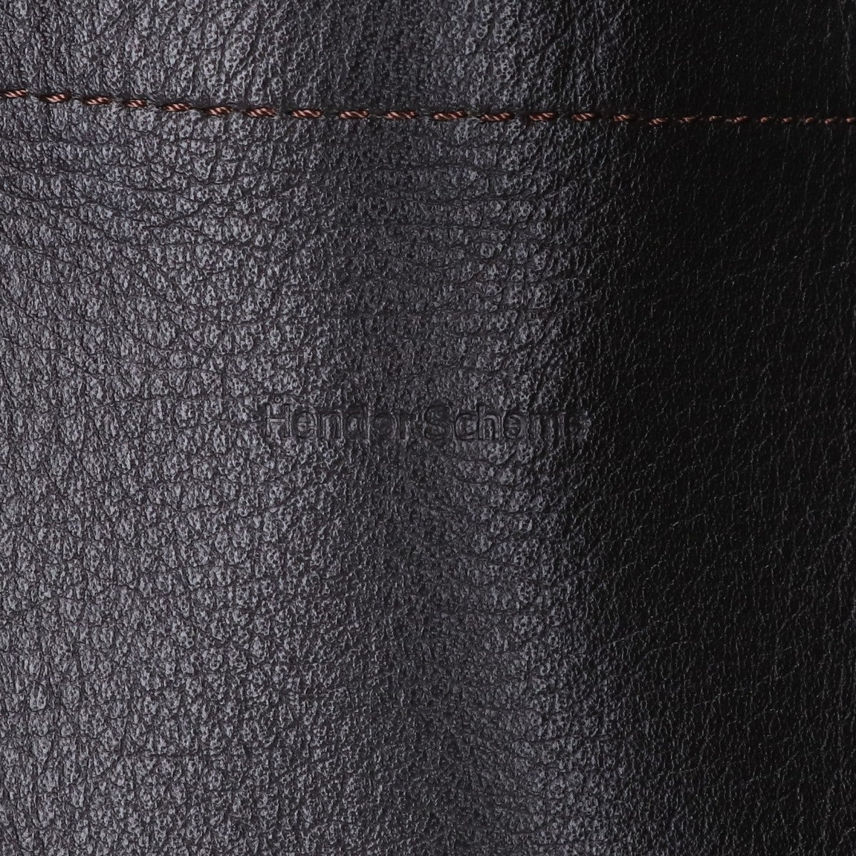 Hender Scheme エンダースキーマ ブラック カウレザー COW BAG M/カウバッグM トートバッグ