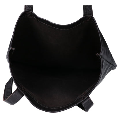 Hender Scheme エンダースキーマ ブラック カウレザー COW BAG M/カウバッグM トートバッグ