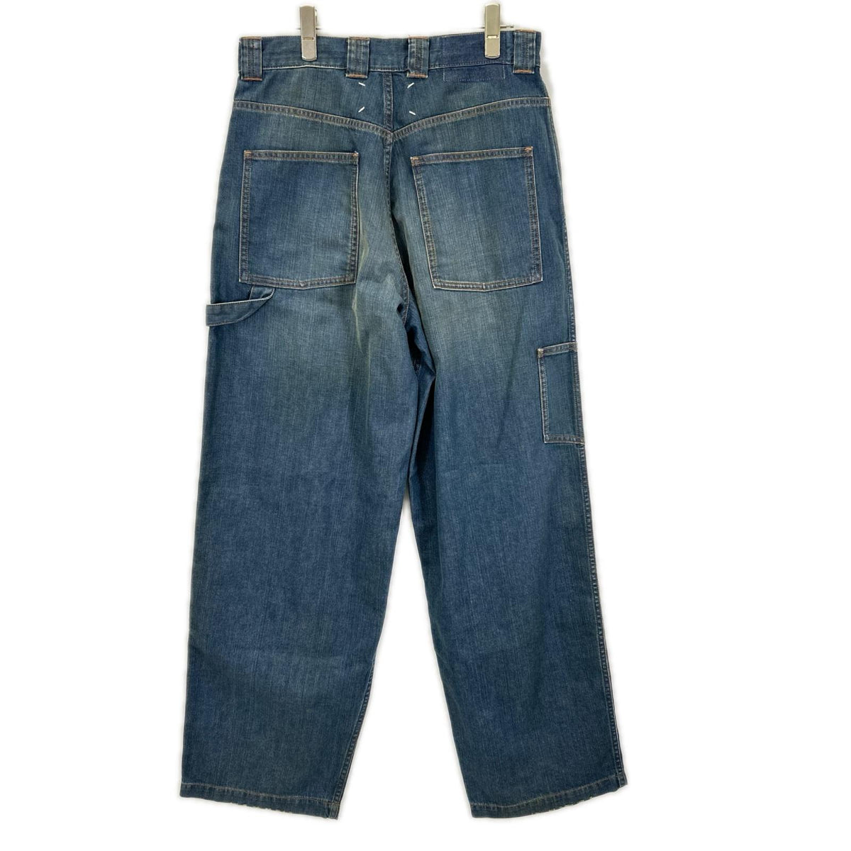 Maison margiela メゾンマルジェラ 24年製 S51LA0171 ブルー 加工ペインターパンツ ボトムス