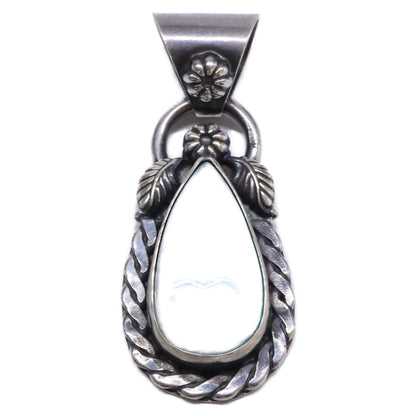 ERICKA NICHOLAS BEGAY エリッカ ニコラス ビゲイ 【美品】SILVER 925 ラリマー ペンダントトップ