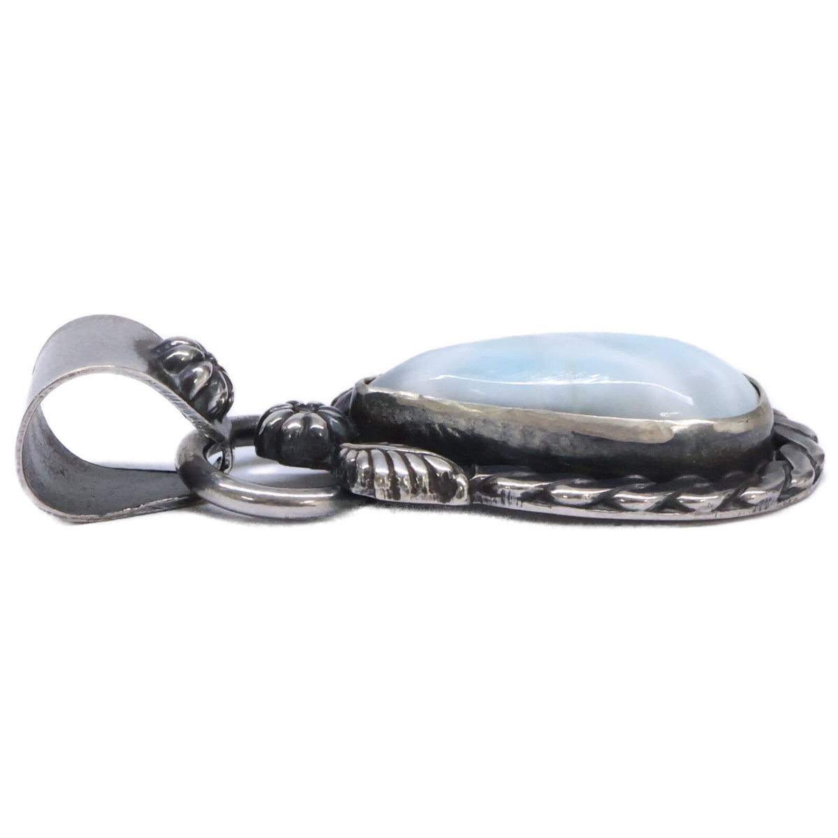 ERICKA NICHOLAS BEGAY エリッカ ニコラス ビゲイ 【美品】SILVER 925 ラリマー ペンダントトップ