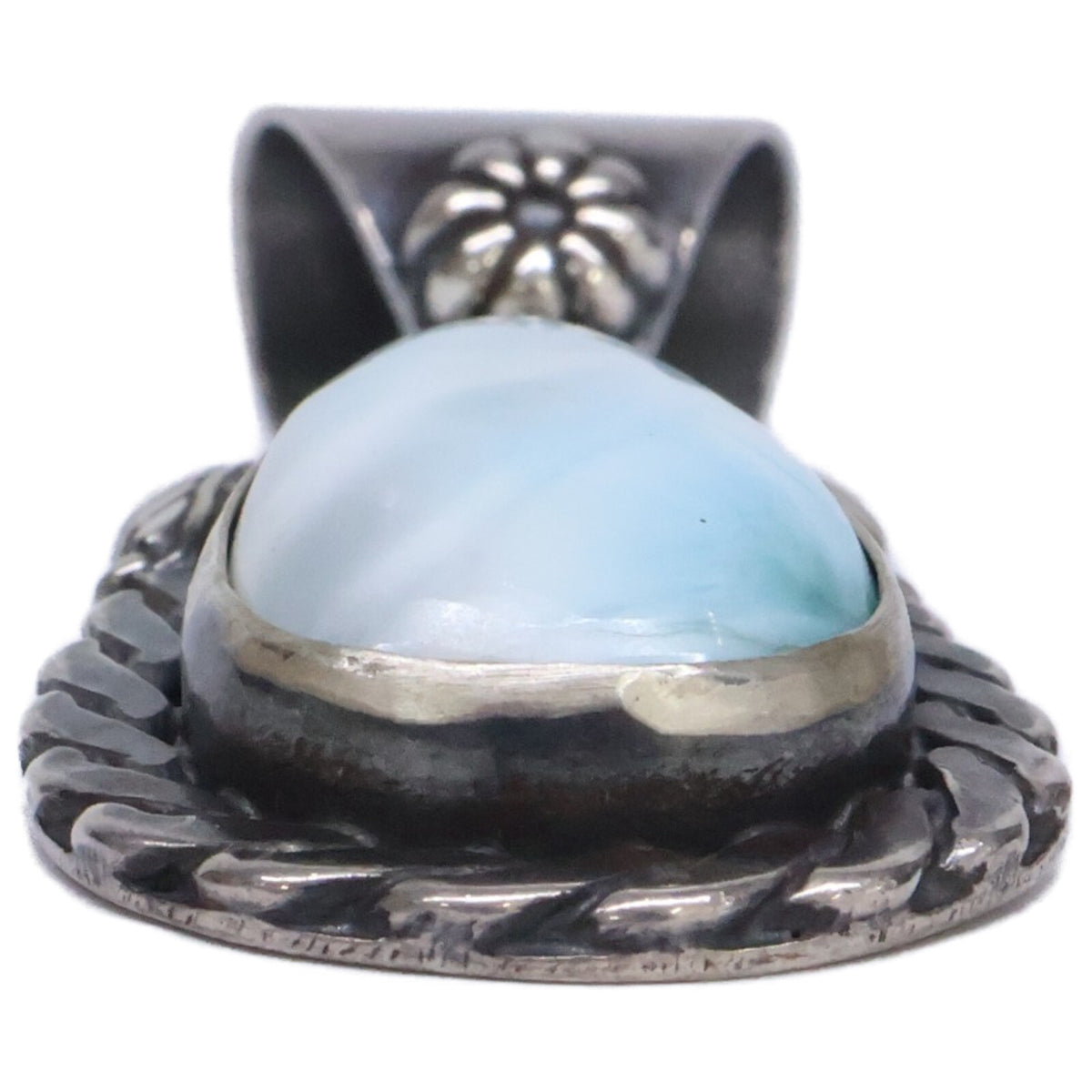 ERICKA NICHOLAS BEGAY エリッカ ニコラス ビゲイ 【美品】SILVER 925 ラリマー ペンダントトップ