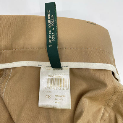 BERWICH ベルウィッチ OM1672 ベージュ コットン100% コットン100% ベイカーパンツ ベイカーパンツ ボトムス