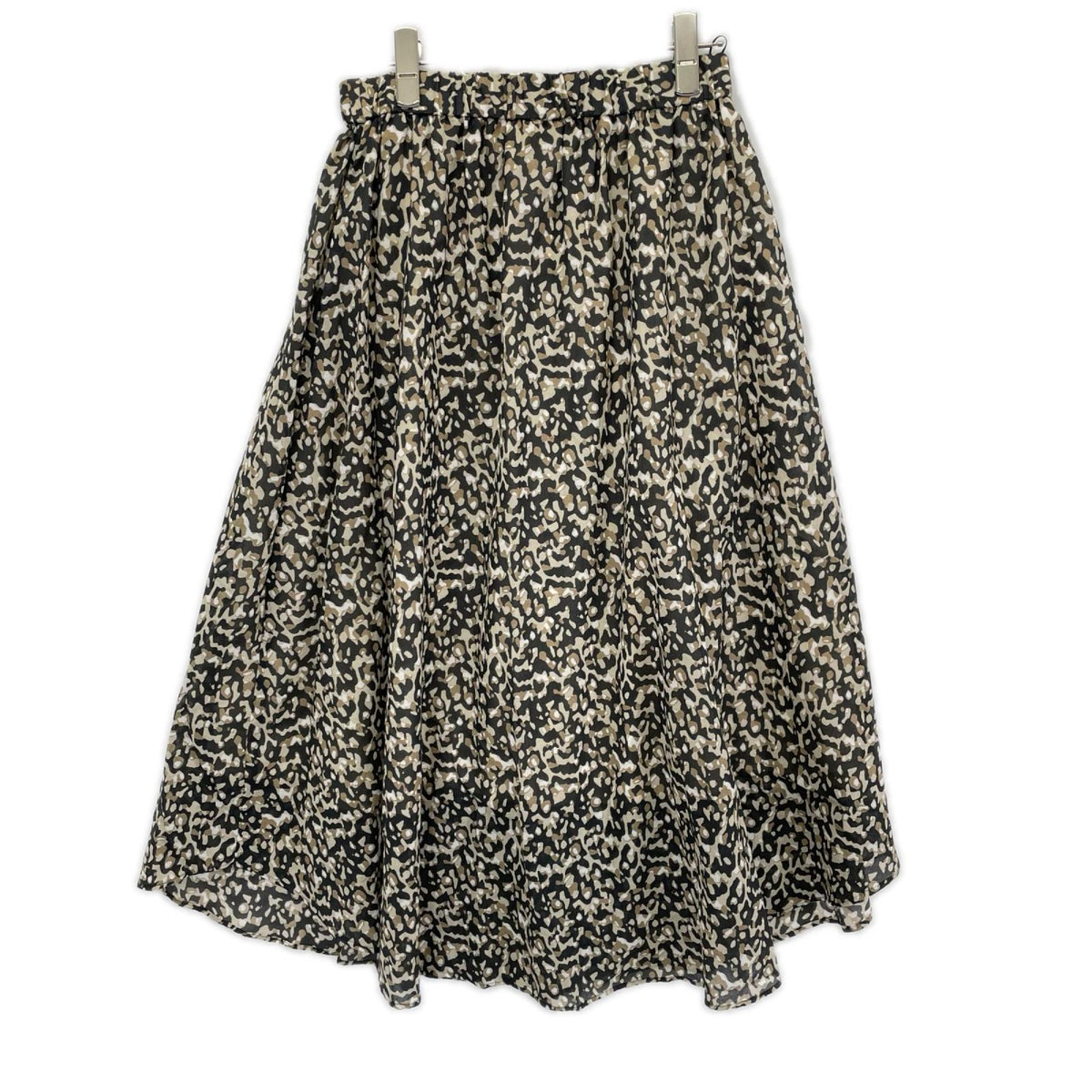 theory luxe セオリーリュクス 03-1107305 ベージュ CAMOUFLAGE PRINT ELBE カモフラプリントスカート スカート