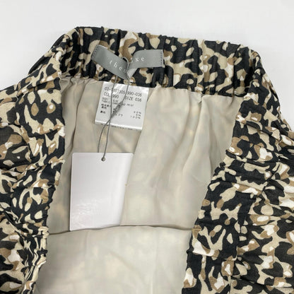 theory luxe セオリーリュクス 03-1107305 ベージュ CAMOUFLAGE PRINT ELBE カモフラプリントスカート スカート