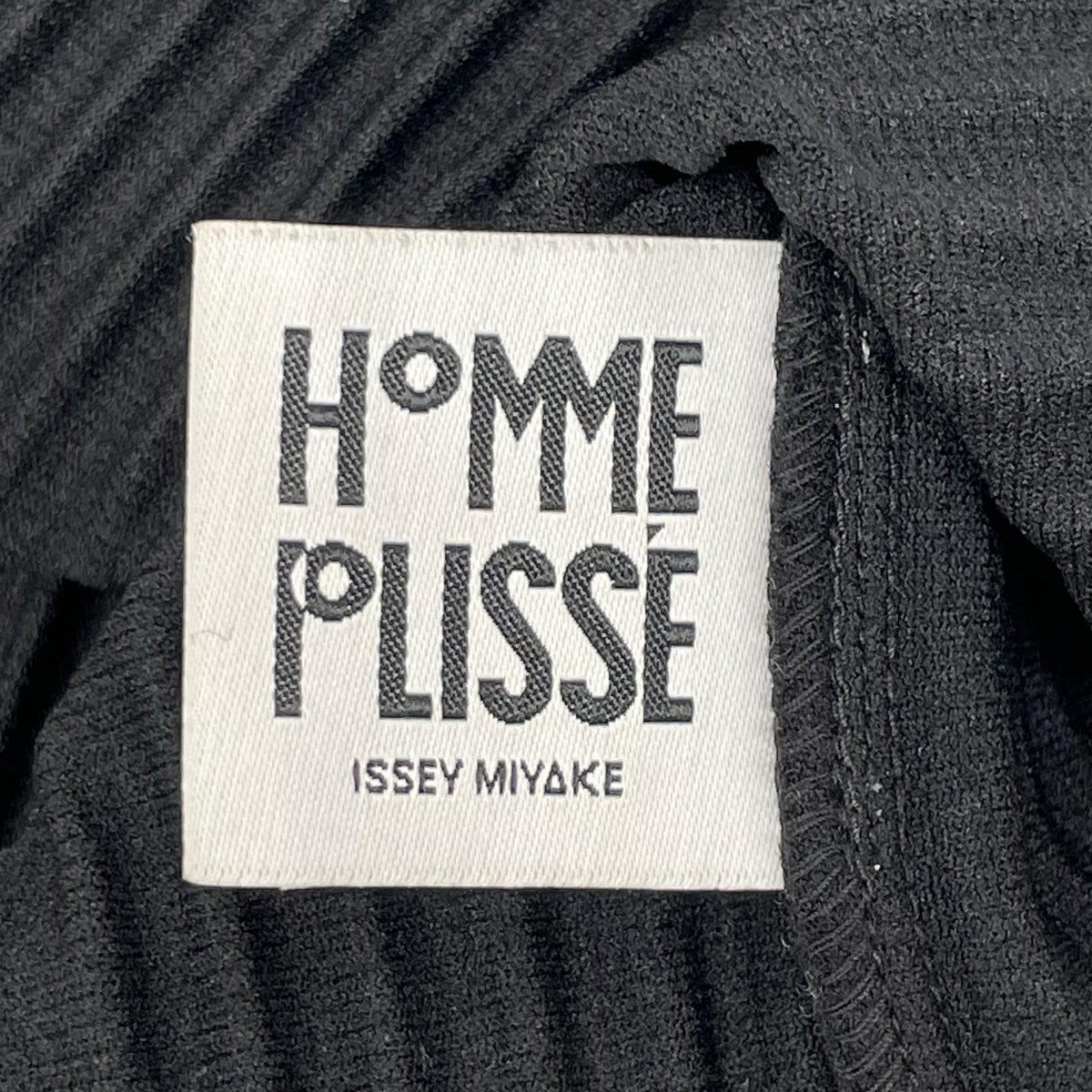 HOMME PLISSE ISSEY MIYAKE オムプリッセ イッセイミヤケ HP55JK020 ブラック プリーツクルーネックTシャツ トップス