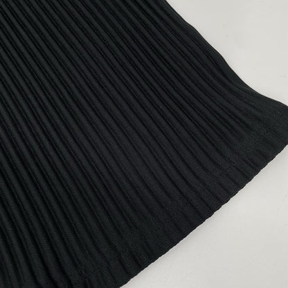 HOMME PLISSE ISSEY MIYAKE オムプリッセ イッセイミヤケ HP55JK020 ブラック プリーツクルーネックTシャツ トップス