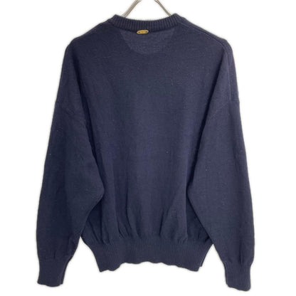 Deuxieme Classe ドゥーズィエムクラス 24AW ネイビー カシミヤ混 JUSPER クルーネック プルオーバー トップス