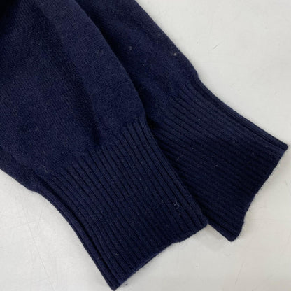 Deuxieme Classe ドゥーズィエムクラス 24AW ネイビー カシミヤ混 JUSPER クルーネック プルオーバー トップス